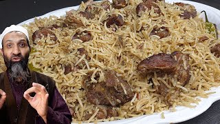 Degi Yakhni Pulao | Beef Yakhni Pulao