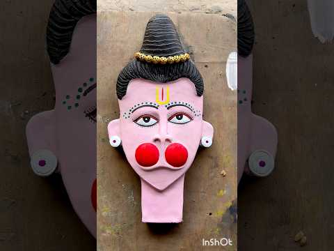 Hanuman murti making/bajrangbali idol making/hanuman idol making #shorts
