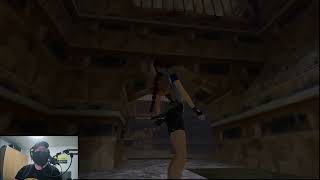Tomb Raider II Remastered Chaos im Eispalast und der Beginn im Tempel (Livestream bei Twitch)