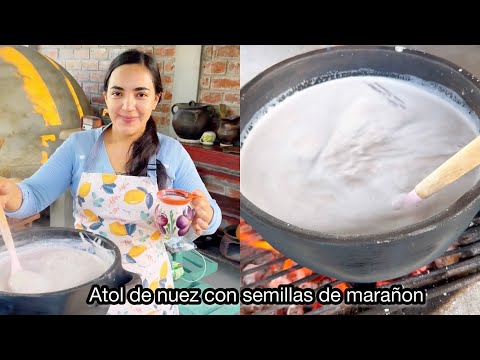 Atol de semilla de marañon y nuez