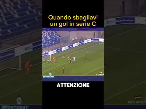 Quando ero scarso in serie C 🥲 scusa cartellone ❤️ #calcio #seriec