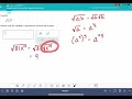 Square Roots and Exponents Concepts