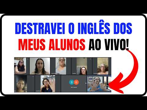 AULA DE INGLÊS - NÍVEL INICIANTE (ao vivo) | Parte 1