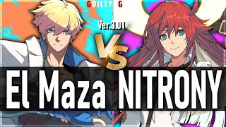 GGST ▶ Ky (El Maza) vs Jack-O (NITRONY) | Guilty Gear Strive
