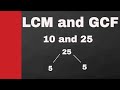 Finding LCM and GCF Concepts