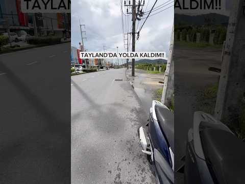 Terzi bu sefer kendi söküğünü dikemedi. Yolda giderken başıma böyle bir şey geldi.