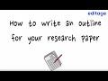 Research Paper Structure and Sections