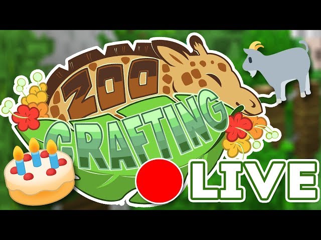 Here We GOAT Again!! Junior's Birthday Celebration!! ?? Zoo Crafting ? LIVE