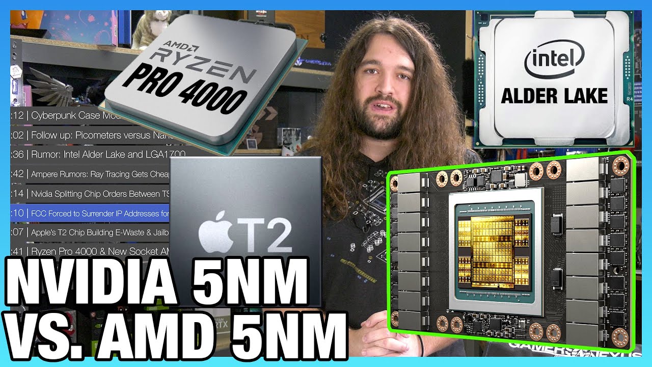 HW news - Nvidia & AMD fight for 5NM, intel alder lake, RTX ampere, Ryzen Pro 4000