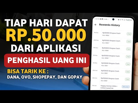 Dapat 50 Ribu Tiap Hari - Dari Aplikasi Penghasil Uang Terbaru Nih!!