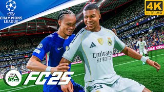 FC 25 - Real Madrid Vs Chelsea - Ft.Xavi Simons| UEFA Champions League 25/26 | [4K60]