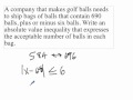 Inequalities in Word Problems