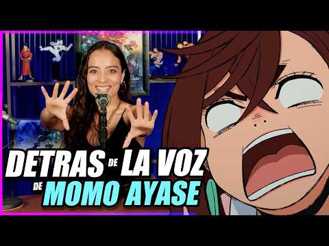 DETRAS DE LA VOZ de MOMO AYASE - Entrevista con Azucena Estrada y @KumaruAnime Ep4 #dandadan #anime