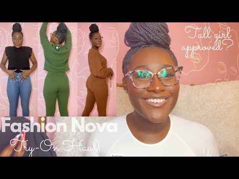 Fashion Nova Try On Haul | Jeans For Tall Girls!