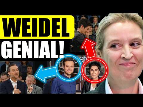 Das war SO nicht geplant! Weidel kontert eiskalt im ZDF – Moderatoren sprachlos!