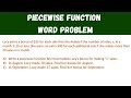Lucy’s Bonus and Piecewise Functions