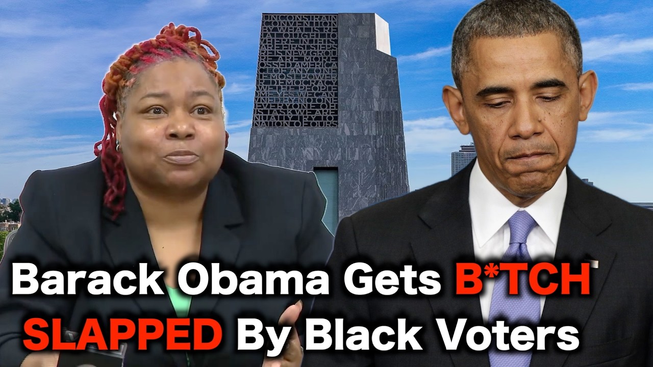 Black Voters SPIT ON Obama Library