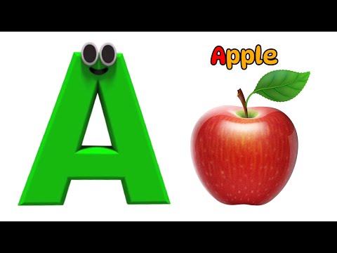 ABC Song Phonics - A for Apple a a Apple, ABC Song , Alphabet Song, Learn Alphabets A to Z