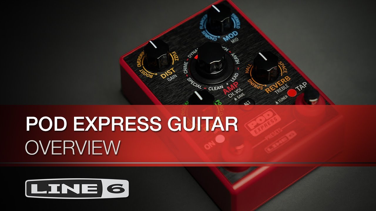 Line6 POD Express Guitar - Video