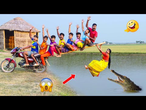 Very Special Trending Comedy Video 2024 😂 Amazing Funny Video Episode 381 by Bidik Fun Tv