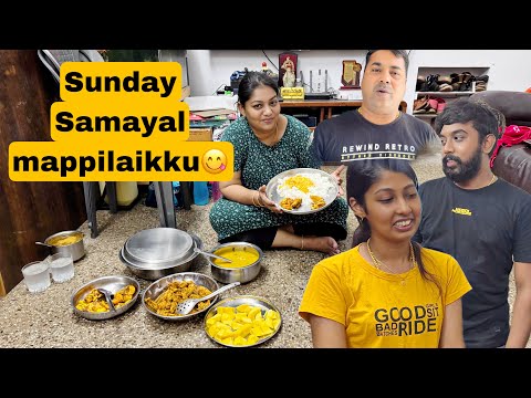 Sunday samayal Special for மாப்பிள்ளைக்கு 🔥Mama with Babyma