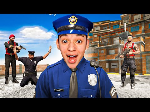 Jogando como um POLICIAL CORRUPTO no GTA 5!