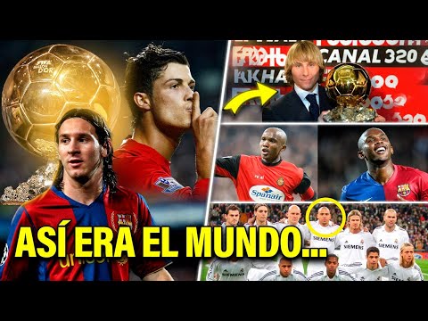 ¡CR7 Y MESSI FUERA del BALÓN DE ORO! ¡ASÍ ERA EL FÚTBOL LA ÚLTIMA VEZ que NO ESTUVIERON NOMINADOS!