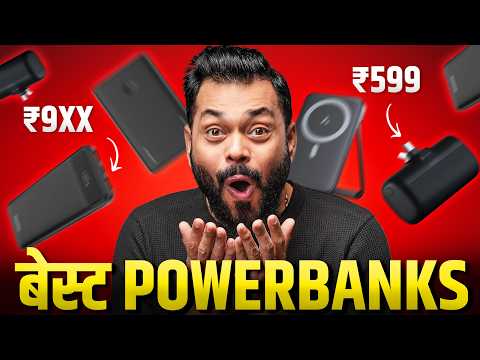 Top 5 Best Powerbanks Under ₹1000🔋10000mAh, 22.5W Fast Charging...