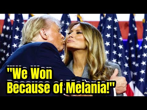 Trump Emotional  Tribute To Wife Melania on Election Night