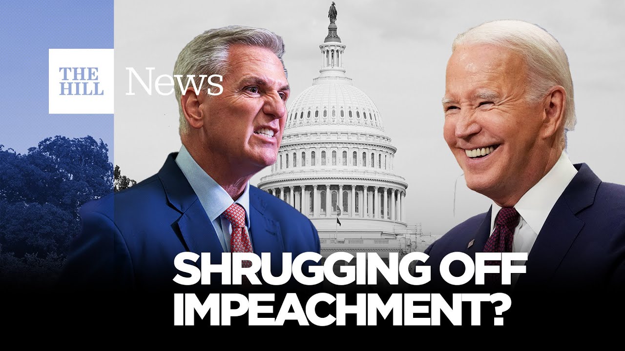 Biden SHRUGS OFF Impeachment Threats; White House Calls GOP Actions ‘POLITICAL STUNT’