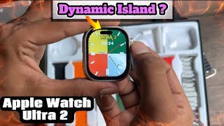 Dynamic Island 🤯 Apple watch ultra 2 clone
