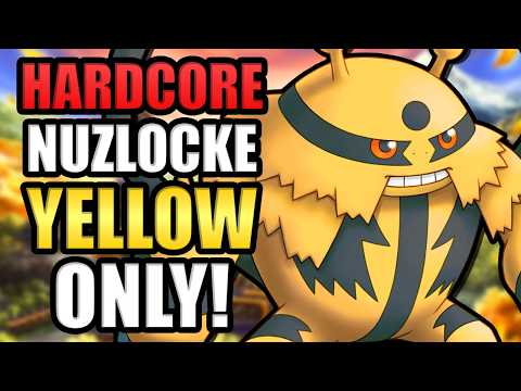 Pokémon SoulSilver Hardcore Nuzlocke - Yellow Pokémon Only! (No items, No overleveling)