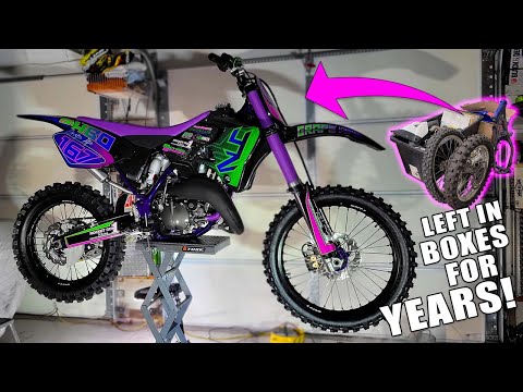 Forgotten Yamaha YZ125 Restored after sitting in boxes for YEARS!