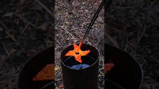 Forging Shuriken out of Rusty Cannonball
