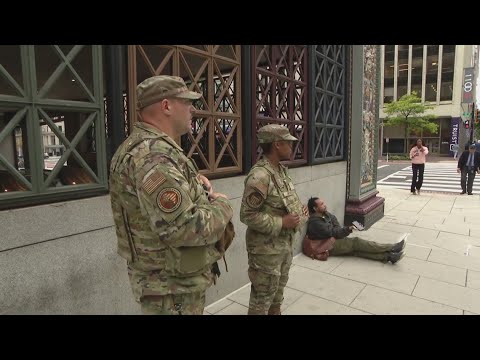 YouTube video thumbnail: Louisiana National Guard Joins Law Enforcement in Washington, D.C.