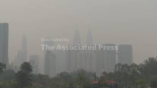 YouTube video thumbnail: Haze Worsens in Kuala Lumpur and Surrounding Areas Prompting School Closures