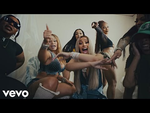 Cardi B ft. Latto, Glorilla & Megan Thee Stallion - Wassup Hoe [Official Video]