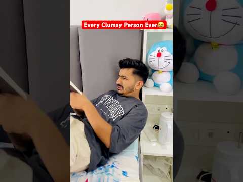 Every Clumsy Person Ever🥲😂 #shorts #comedy #manishsaini