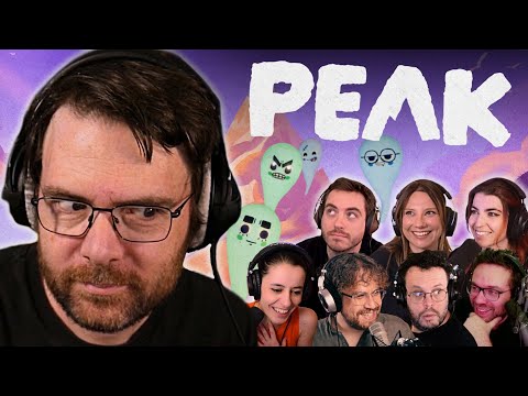 PEAK - La folle ascension ! ft. Zerator, MV, Antoine Daniel, Baghera, Mynthos, AngleDroit & Horty !