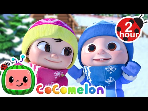 Let’s Go Skiing! Fun Snow Adventure for Kids  | CoComelon Nursery Rhymes & Songs | Kids Learning