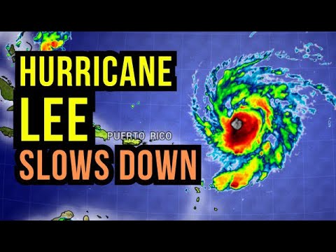 Hurricane Lee Slows Down and could Stall...