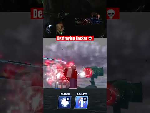 Destroying Blade Ball Hacker ๐ #roblox #bladeball