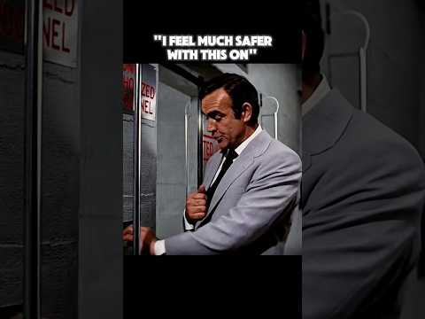 "BOND DRY SENSE OF SAFETY" #seanconnery #007 #shortsviral #shortvideo #007shorts