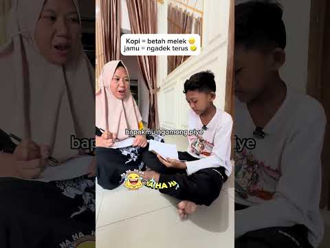 Jamu garahi ngadek jare bapak 🤣 #shorts