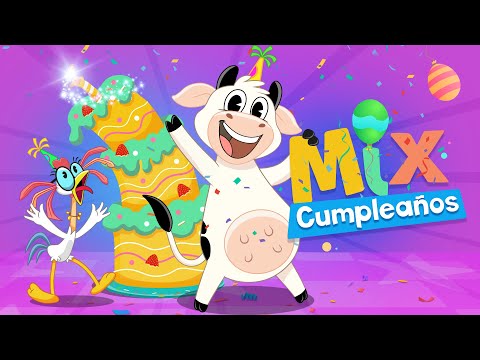 Cumpleaños Feliz 🎂 Canciones Infantiles para Fiestas con La Vaca Lola y Más Amigos
