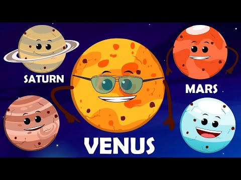 Planet Song, Educational Video and Preschool Song for Kids