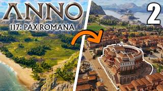 Ich baue RIESIGE Gebäude in Anno 117 | #2 | Anno 117: Pax Romana BETA