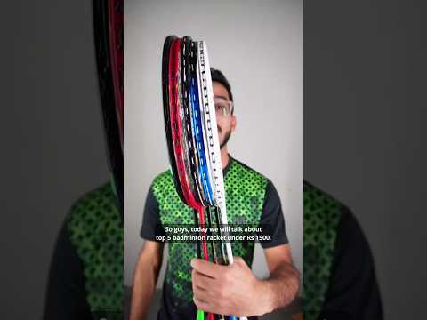 Top 5 Badminton Racket Under 1500 Rs 🏸❤️