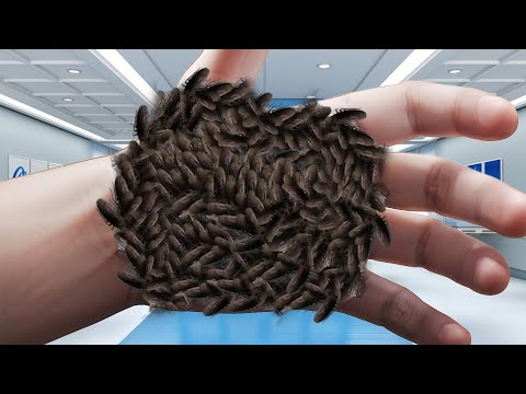 ASMR Hand Treatment Remove Ticks & Worm Infection | ASMR Deep Cleaning