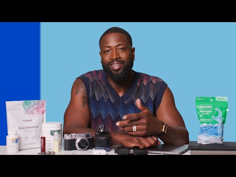 NBAレジェンド、ドウェイン・ウェイドの人生に欠かせない10のアイテム | 10 Essentials | GQ JAP...
